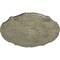 Ekena Millwork Pompeii Ceiling Medallion (Fits Canopies up to 2"), 18 7/8"OD x 1 1/2"P, Castle Stone Crackle CM18POCSC - alternate 2